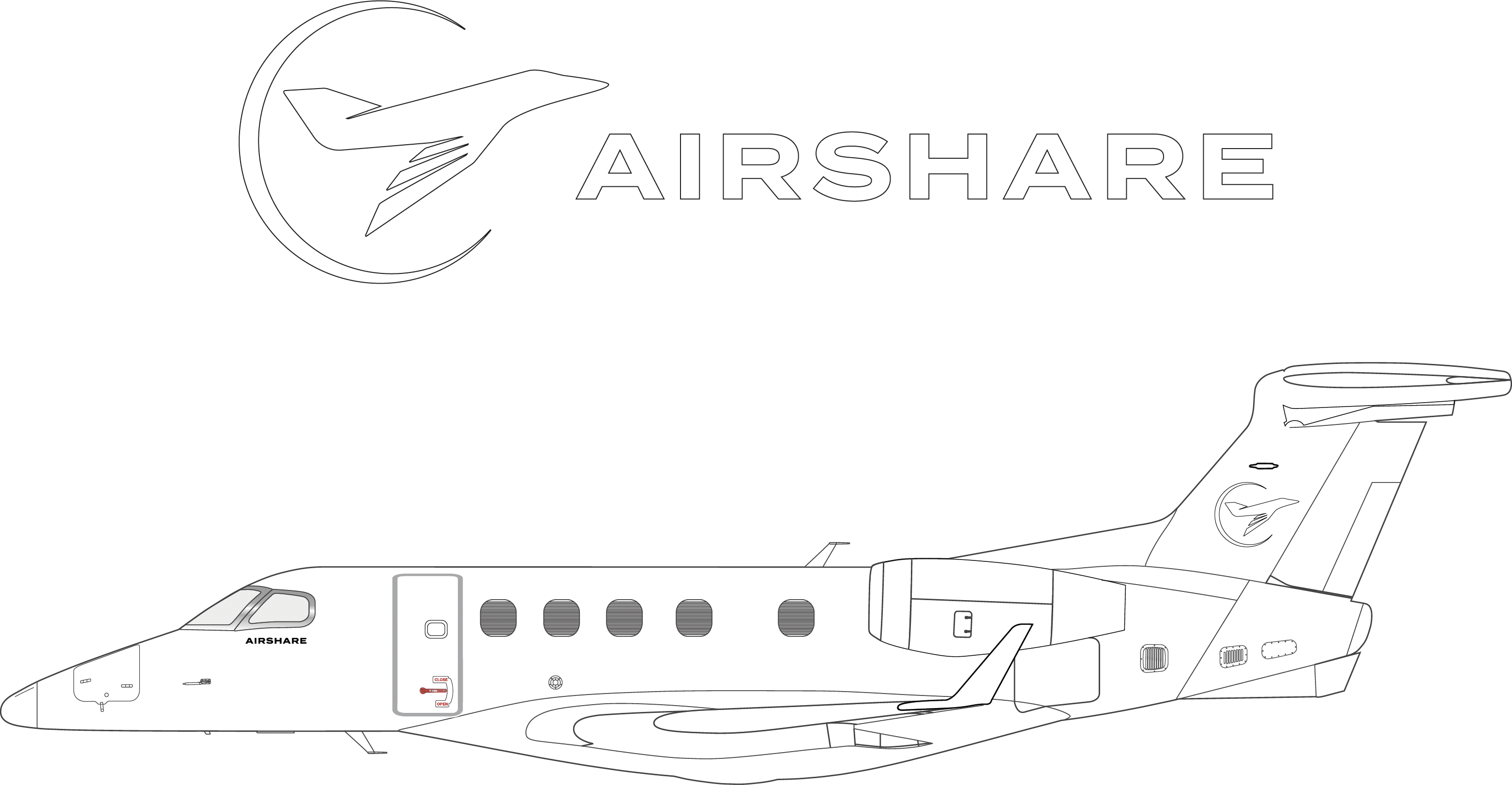 Kids Airplane Coloring Sheet Airshare