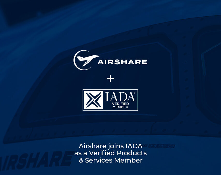IADA Announces Airshare as New Verified Member