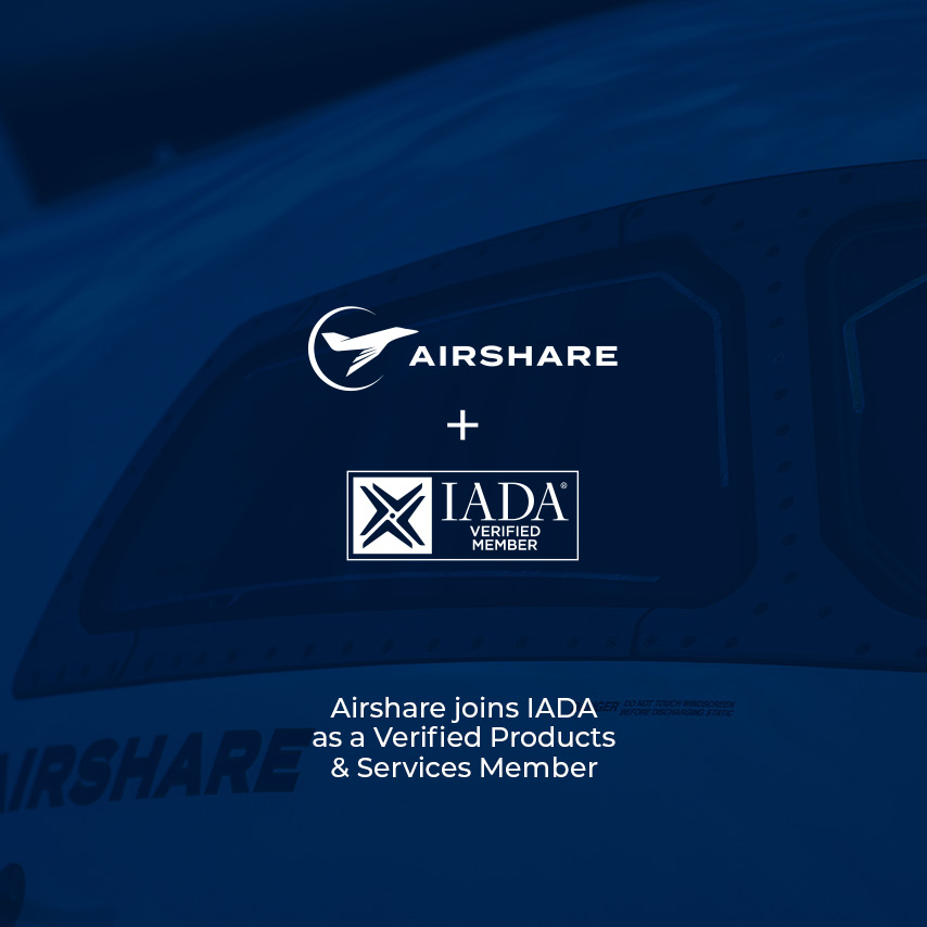 IADA | Airshare joins as newest Verified Member