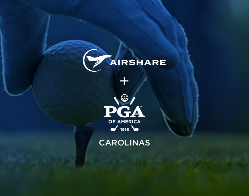 Airshare Expands PGA of America Partnership with Addition of Carolinas PGA Section