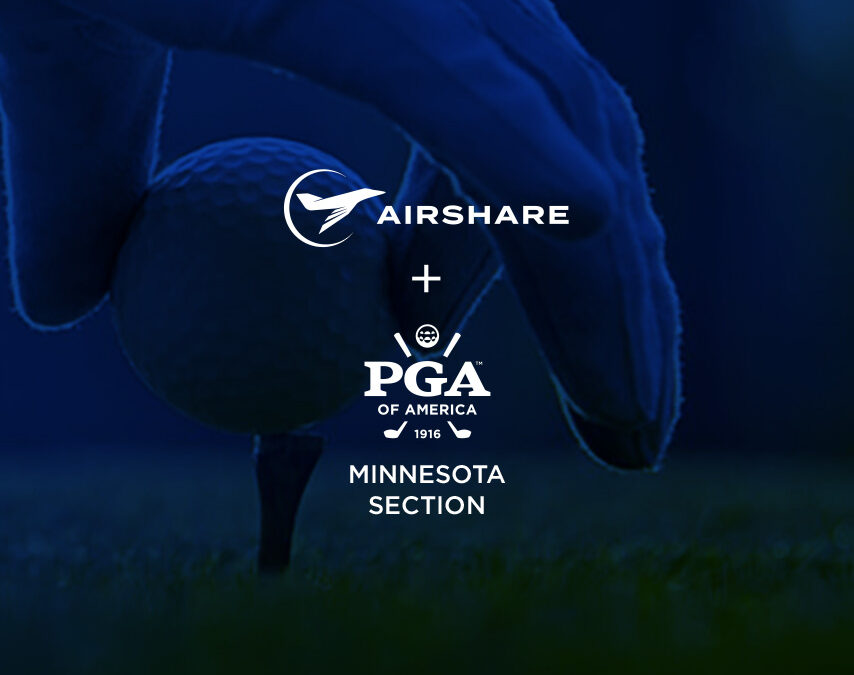 Airshare Expands PGA of America Partnership with Addition of Minnesota PGA Section