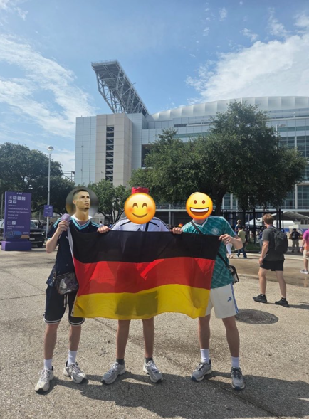 Freddy and Friends on their tour of the US during World Soccer Championship